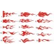 Burning Flames decals