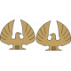 Cessna Golden Eagle Aircraft Logo Decal