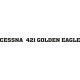 Cessna Golden Eagle 421 Aircraft Logo