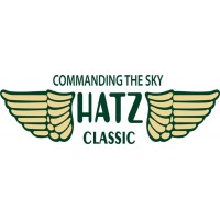 Hatz Classic Biplane Aircraft Logo Decal