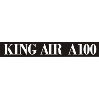 Beechcraft King Air A100 Aircraft Logo 