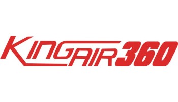 Beechcraft King Air 360 Aircraft Logo Decals