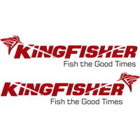 Kingfisher Fish The Good Times Boat Logo