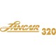 Lancair 320 Aircraft Logo