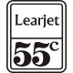 Learjet 55c Aircraft Yoke,Logo