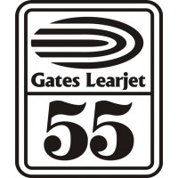 Gates Lear 55 Aircraft Yoke,Logo   