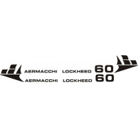 Lockheed 60 Aermacchi Aircraft Logo