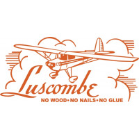 Luscombe No Woods,No Nail,No Glue Aircraft Logo 