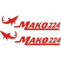 Mako 224 Shark Boat Logo