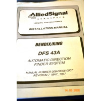 BENDIX KING DFS 43A AUTOMATIC DIRECTION FINDER SYSTEM