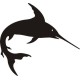 Lonely Marlin Fish Decals