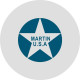 Martin USA Aircraft Insignia Logo