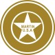 Martin U.S.A Aircraft Yokes Logo
