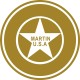 Martin U.S.A Aircraft Yokes Logo