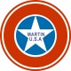 Martin U.S.A Aircraft Logo