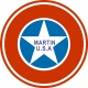 Martin U.S.A Aircraft Logo