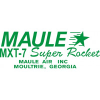 Maule MX-7 Super Rocket Aircraft Logo