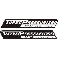 Mooney Turbo Pressurized PC Equipped Aircraft Logo