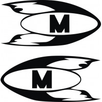 Mooney Mite Aircraft  Emblem Logo