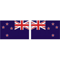 New Zealand Flag Sign , Banner Vinyl Graphics Decal 