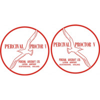 Percival Proctor V Aircraft Ltd Logo