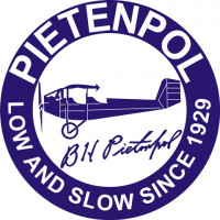 Pietenpol Low And Slow Since 1929 Aircraft Logo
