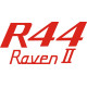 Robinson R44 Raven II Helicopter Logo