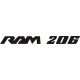 Cessna Ram 206 Aircraft Logo 