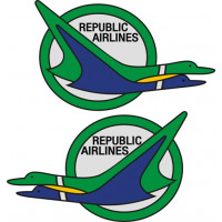 Republic Airlines Aviation Aircraft Logo