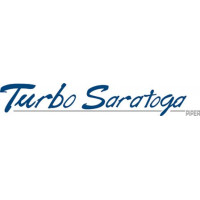 Piper Turbo Saratoga Aircraft Logo Decals