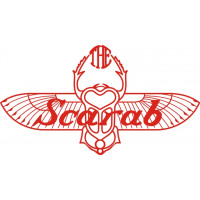 Scarab Aircraft Engine Logo