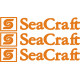 Seacraft Boat Logo Decal