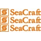 Seacraft Boat Logo Decal