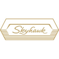 Cessna Skyhawk Yoke Aircraft Logo 