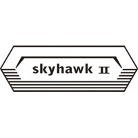 Cessna Skyhawk II Yoke Aircraft Logo Decal