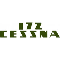 Cessna Skyhawk 172 Aircraft Logo Decal