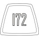 Cessna Skyhawk 172  Aircraft Yoke Decal