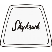 Cessna Skyhawk Aircraft Yoke Logo Decals