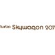 Turbo Skywagon Cessna 207 Aircraft Decals
