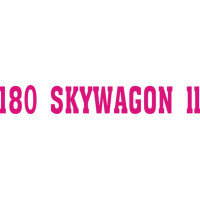 Cessna 180 Skywagon II Aircraft Logo