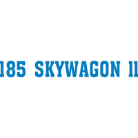 Cessna 185 Skywagon II Aircraft Logo