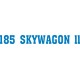 Cessna 185 Skywagon II Aircraft Logo