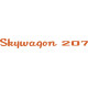 Cessna Skywagon 207 Aircraft Logo
