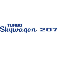 Cessna Turbo Skywagon 207 Aircraft Logo