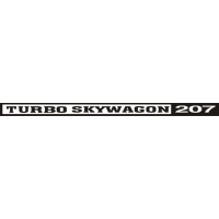 Cessna Turbo Skywagon 207 Aircraft Logo Graphics Decals