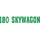 Cessna 180 Skywagon Aircraft Logo Decal