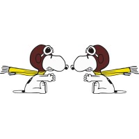 Snoopy The Pilot Vinyl Decals