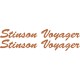 Stinson Voyager Aircraft decals