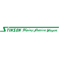 Stinson Flying Station Wagon Aircraft Logo 