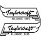 Taylorcraft Alliance Ohio Aircraft Logo,Emblem